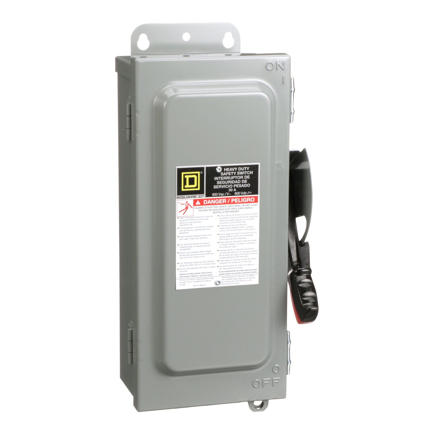 INTERRUPTOR DE SEGURIDAD Schneider H361A Tienda EEGSA