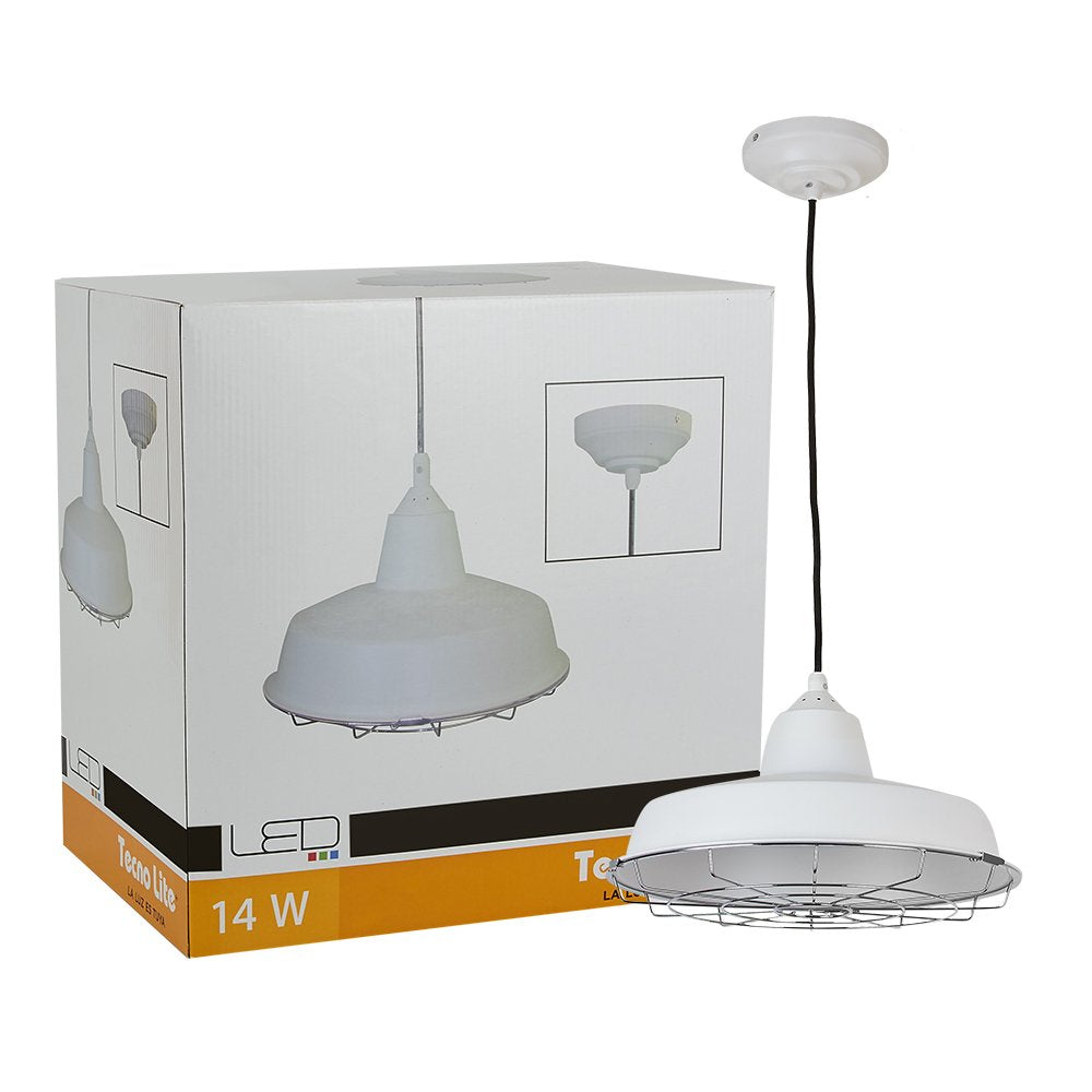 Luminario Colgante TECNO LITE CTLLED-130/14W/30B Tienda EEGSA