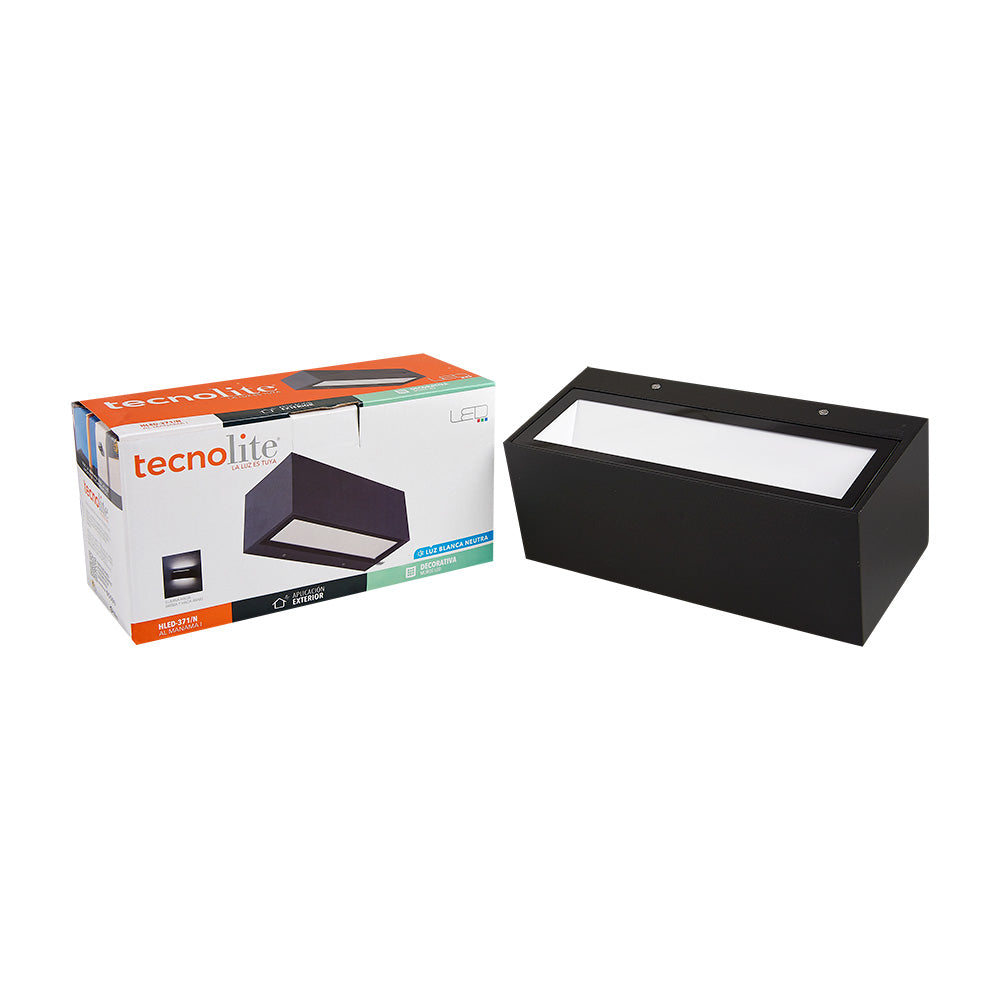 Luminario de exter TECNO LITE HLED-371/N Tienda EEGSA