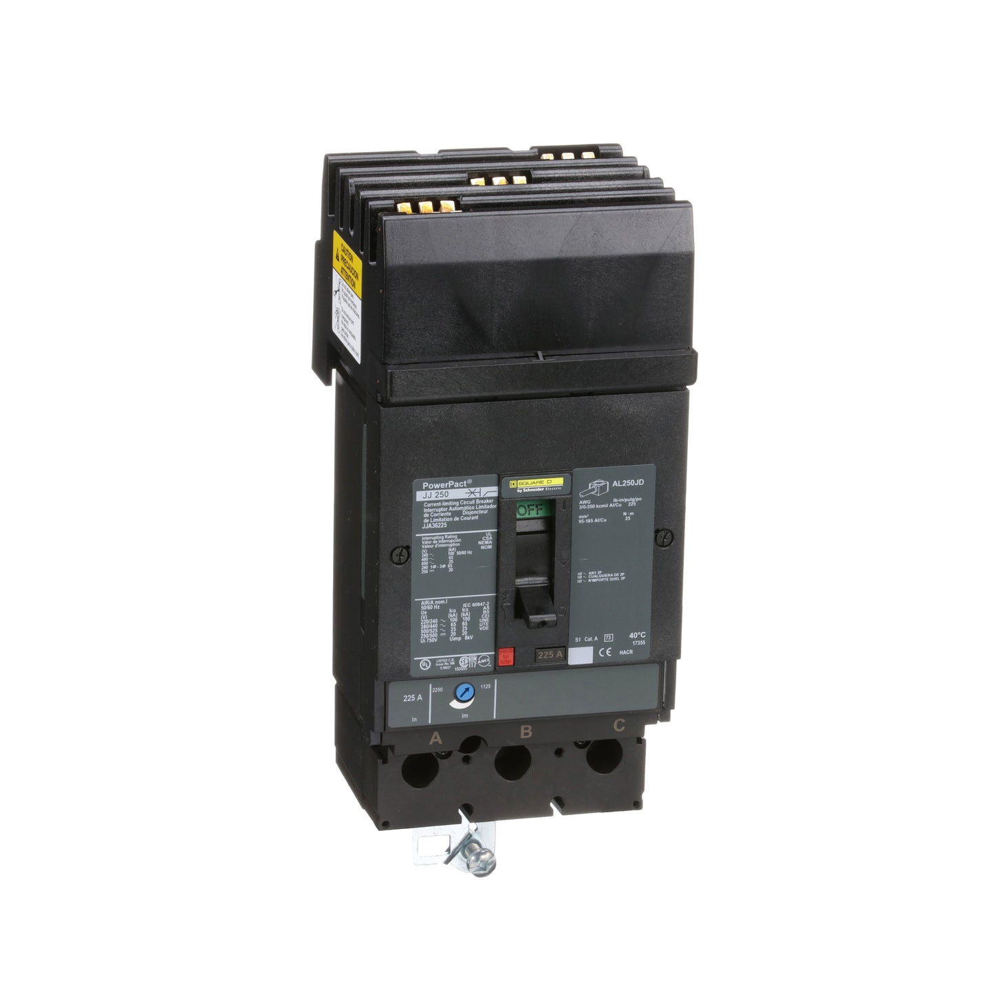 INTERRUPTOR 225A Schneider JJA36225