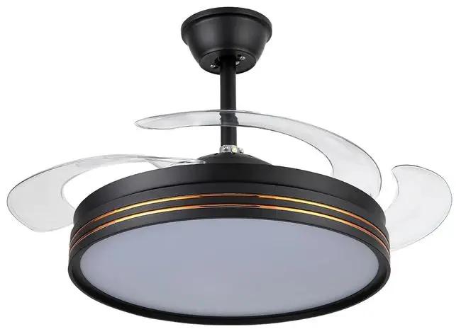 ABANICO NEGRO CLASS ILUMINACION 5VTP11 Tienda EEGSA