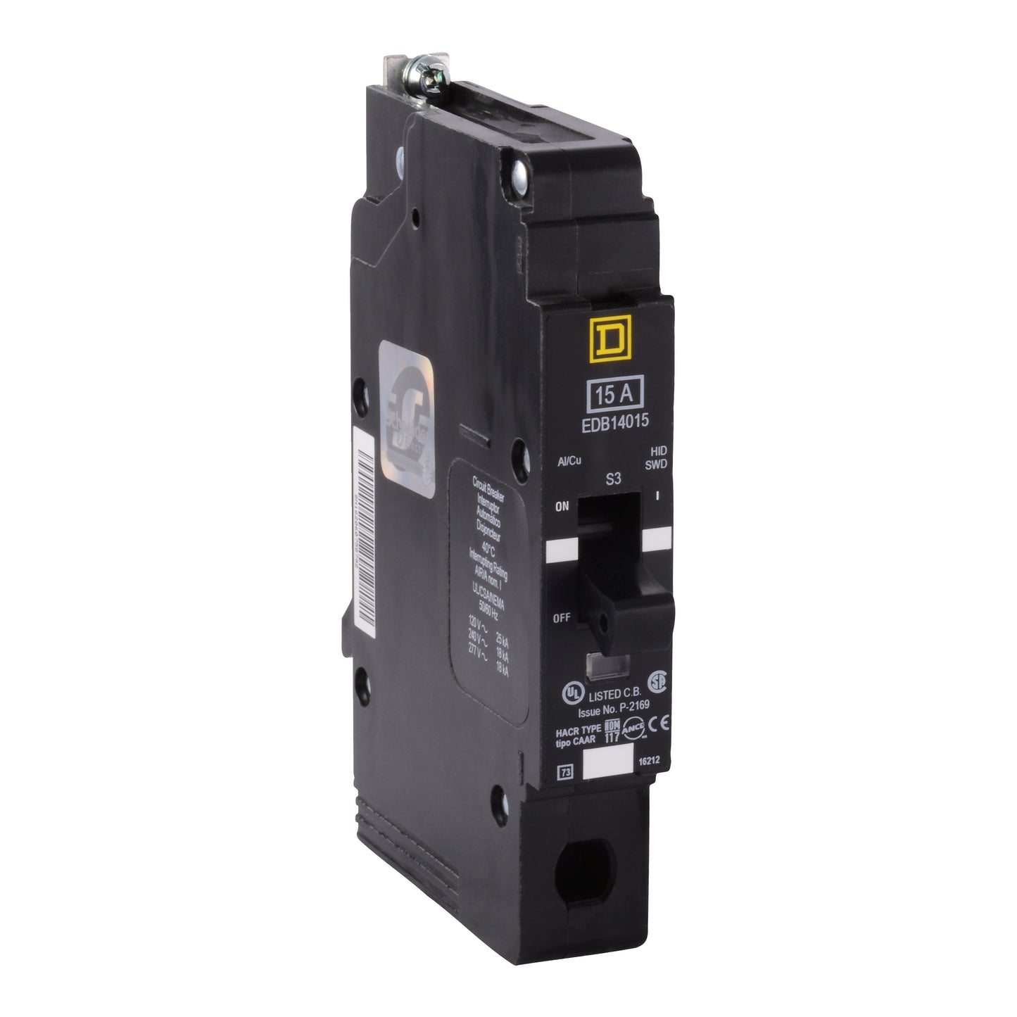 INTERRUPTOR 1P 15 A Schneider EDB14015