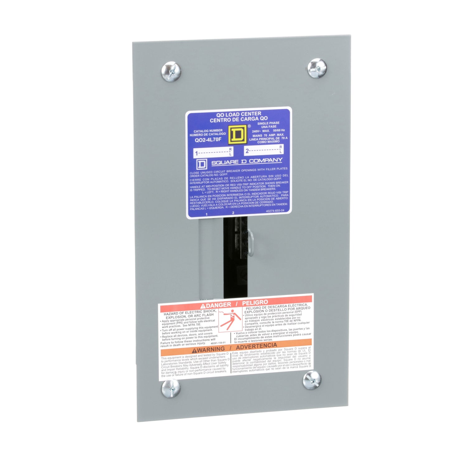 CENTRO DE CARGA Schneider QO24L70F Tienda EEGSA