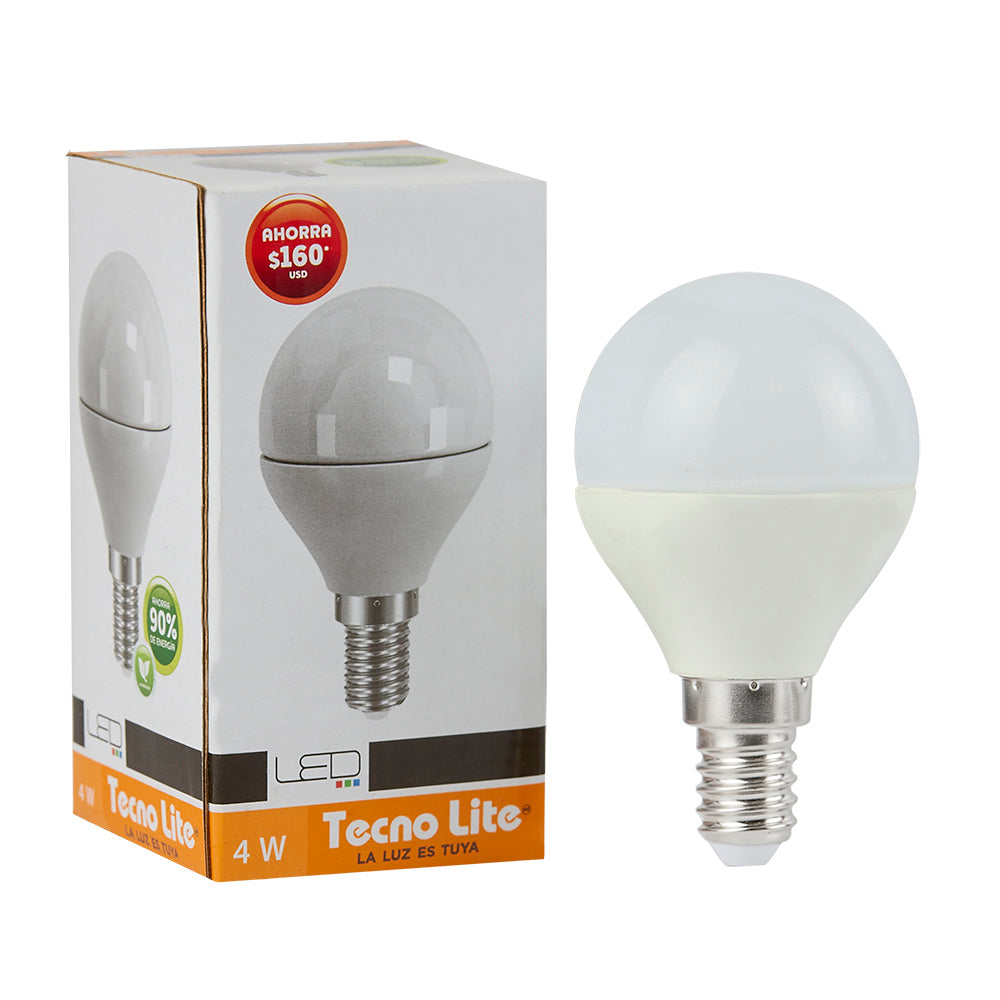 Lámpara LED TECNO LITE G45E14-LED/4W/30 Tienda EEGSA