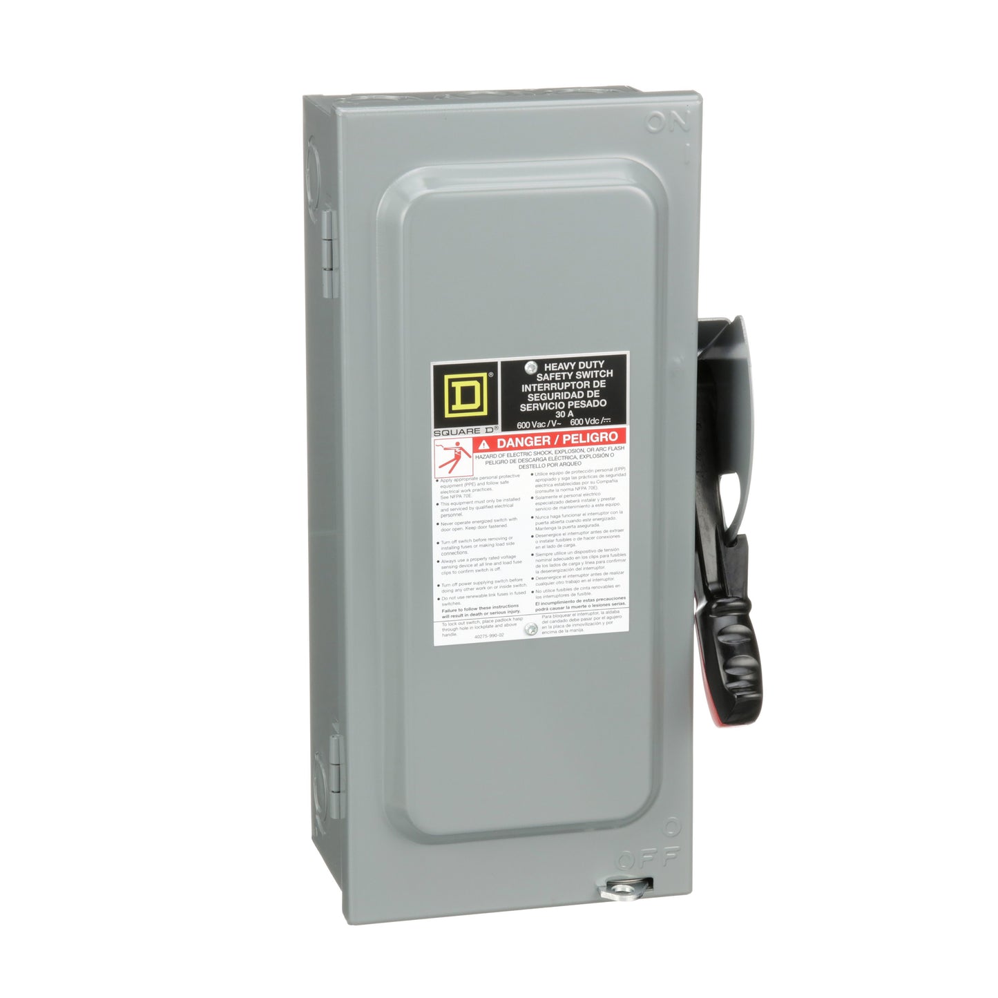 INT SIN FUSIBLES NEMA 1 Schneider HU361