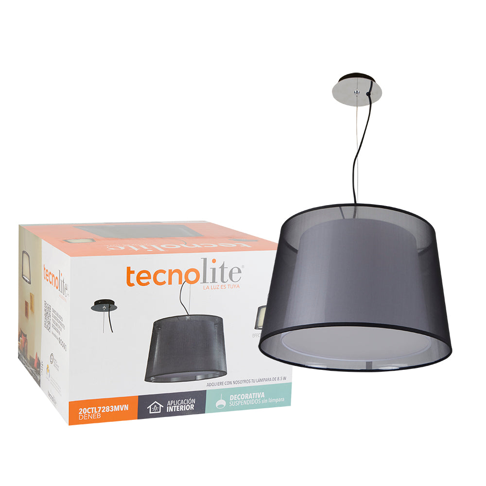 Luminario colgan TECNO LITE 20CTL7283MVN Tienda EEGSA