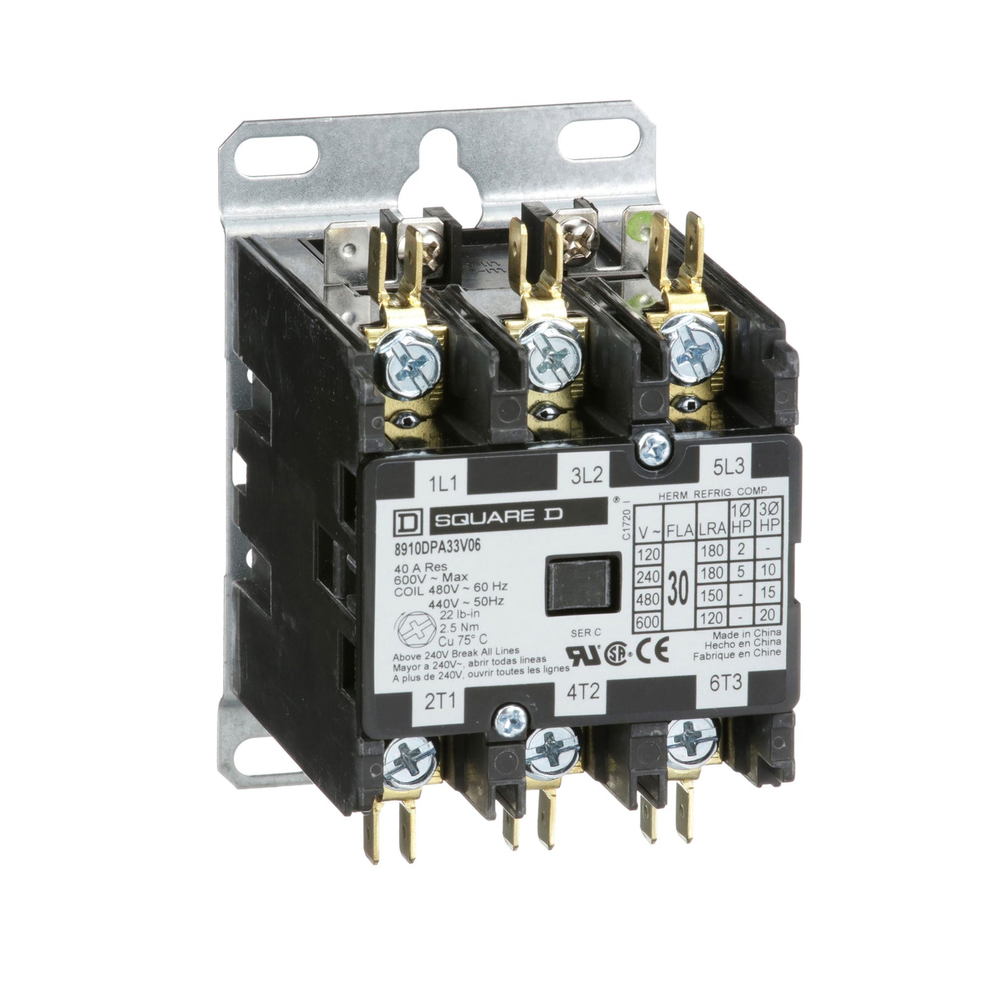 CONTACTOR DPA Schneider 8910DPA33V06 Tienda EEGSA