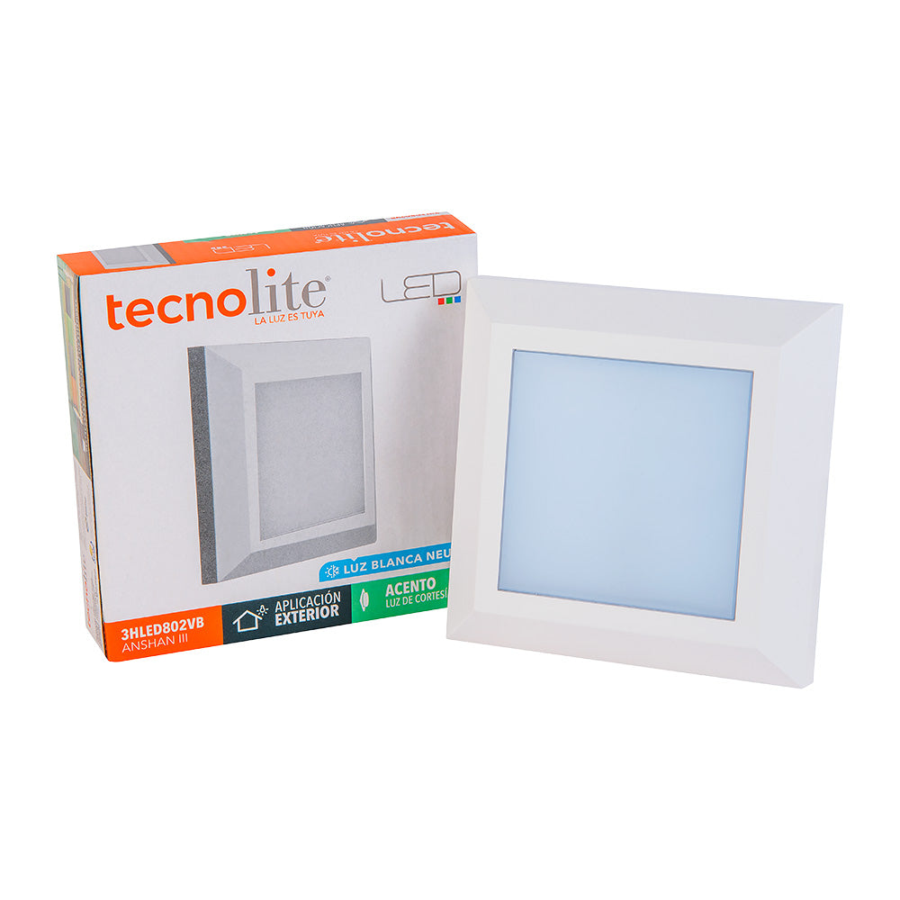 Lámpara exterior L TECNO LITE 3HLED802VB Tienda EEGSA