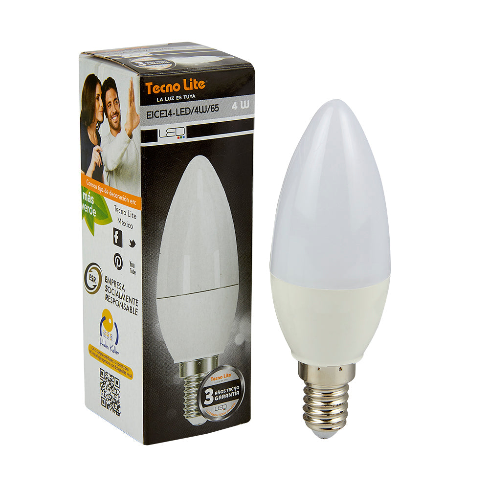 Lámpara LED TECNO LITE EICE14-LED/4W/65 Tienda EEGSA
