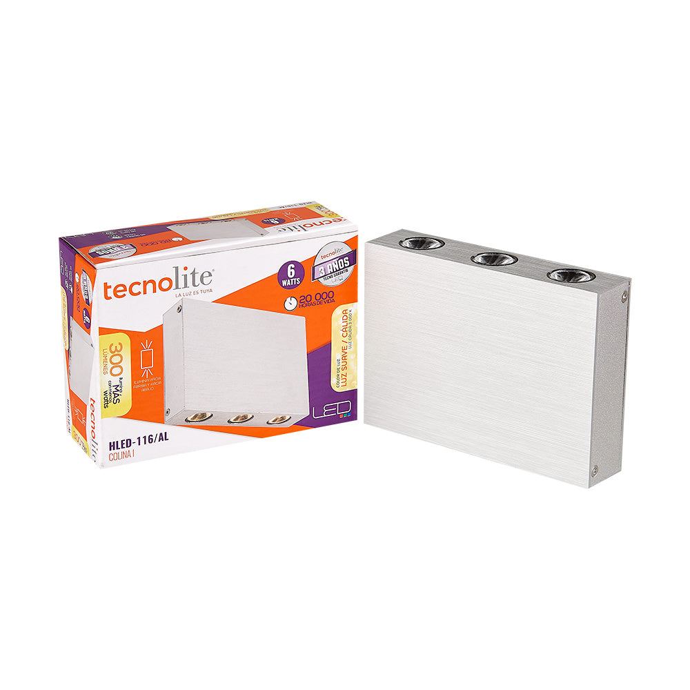 Luminaria de exte TECNO LITE HLED-116/AL Tienda EEGSA