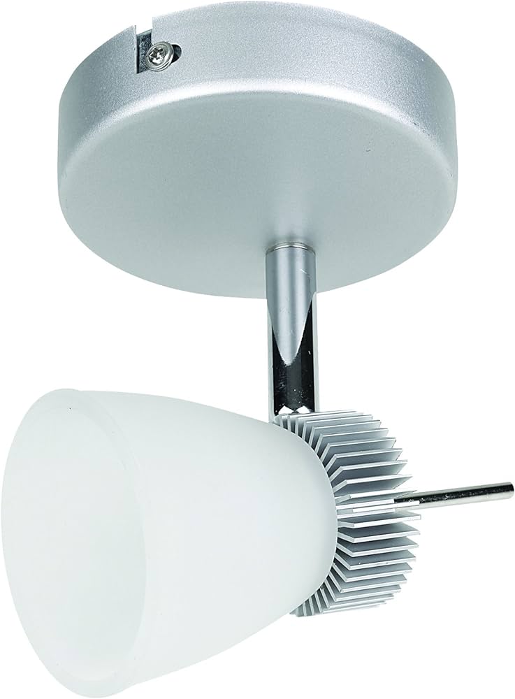 Luminario acento cristal opalino, TECNO LITE LVCLED-21/6W/30OP Tienda EEGSA