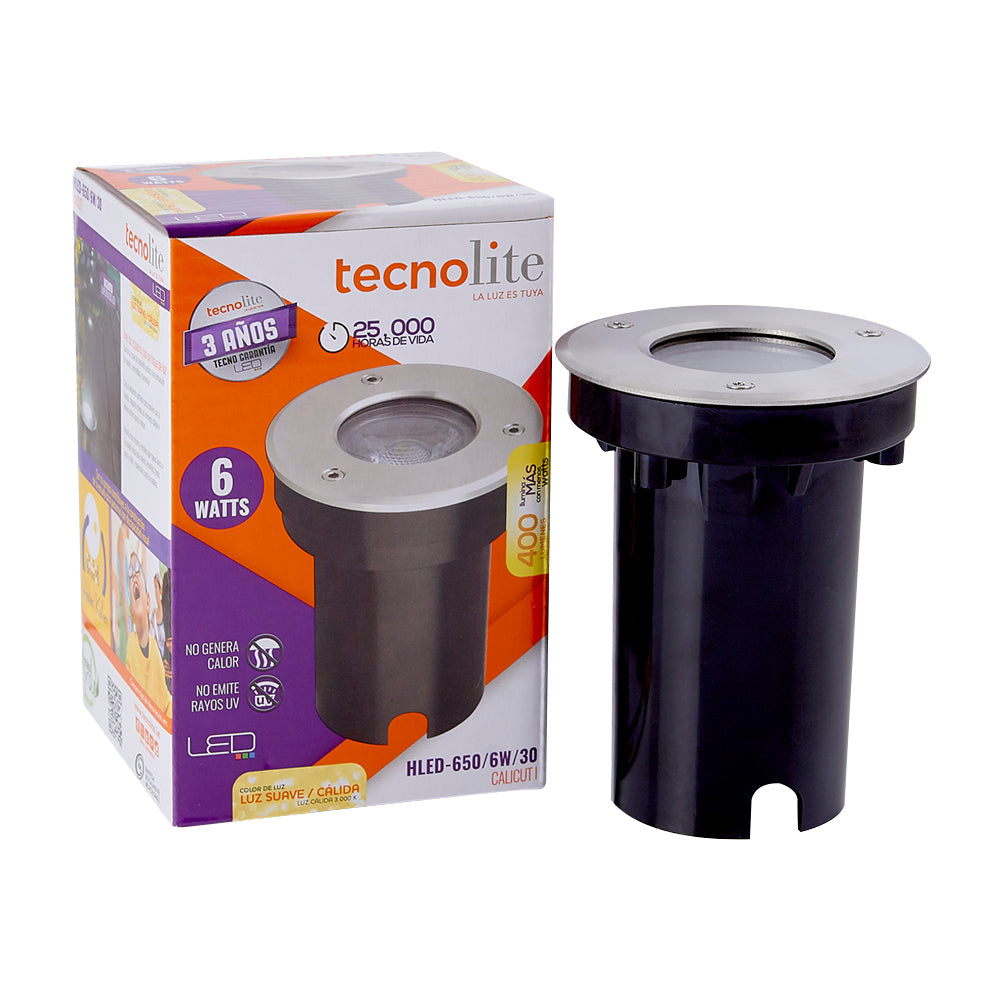 Luminario de p TECNO LITE HLED-650/6W/30 Tienda EEGSA