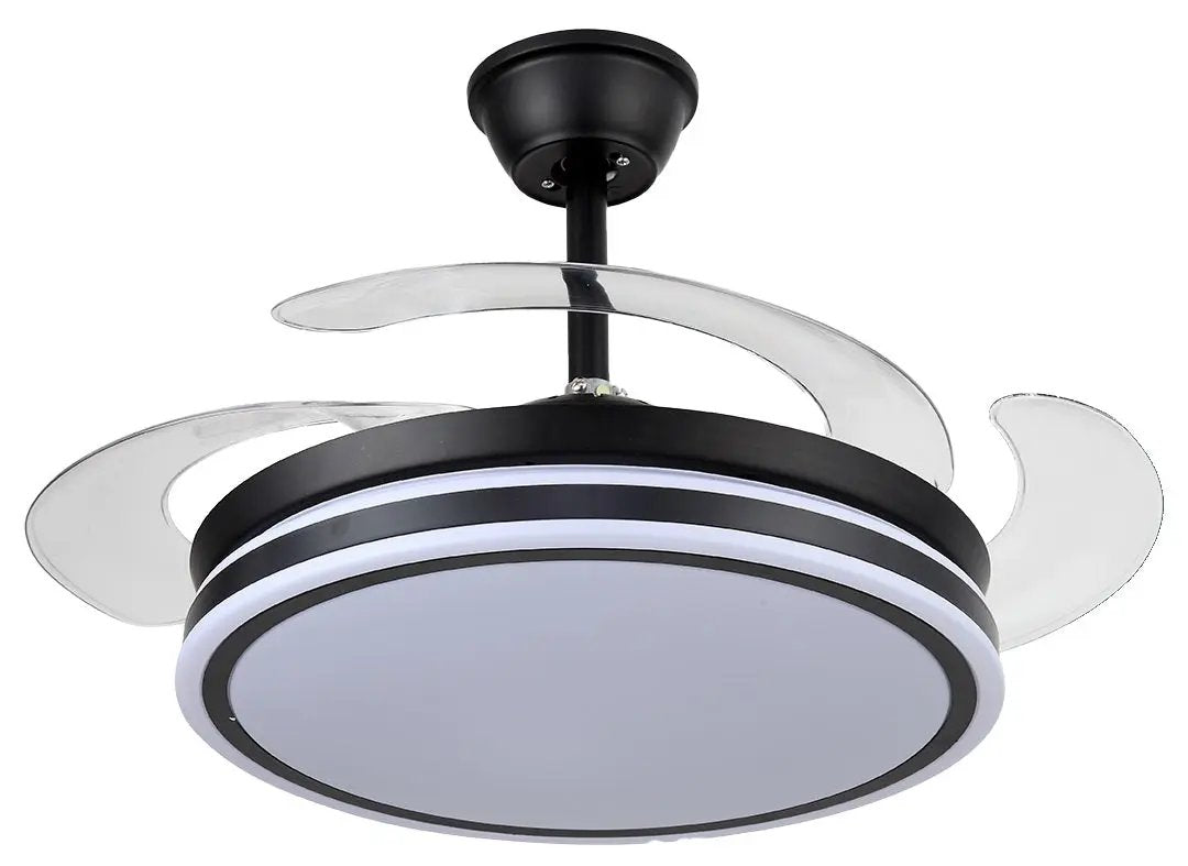 ABANICO NEGRO CLASS ILUMINACION 5VTP10 Tienda EEGSA