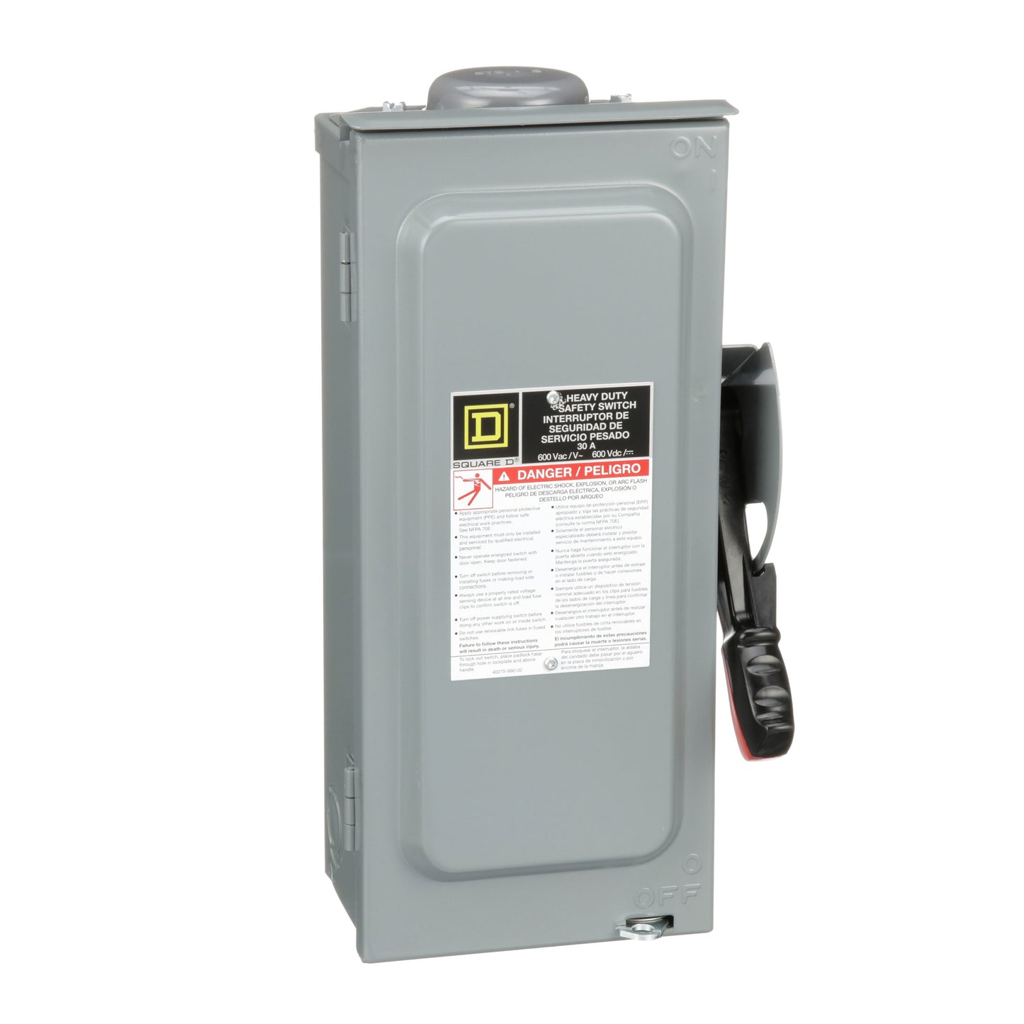 INTERRUPTOR DE SEG. Schneider H361RB Tienda EEGSA