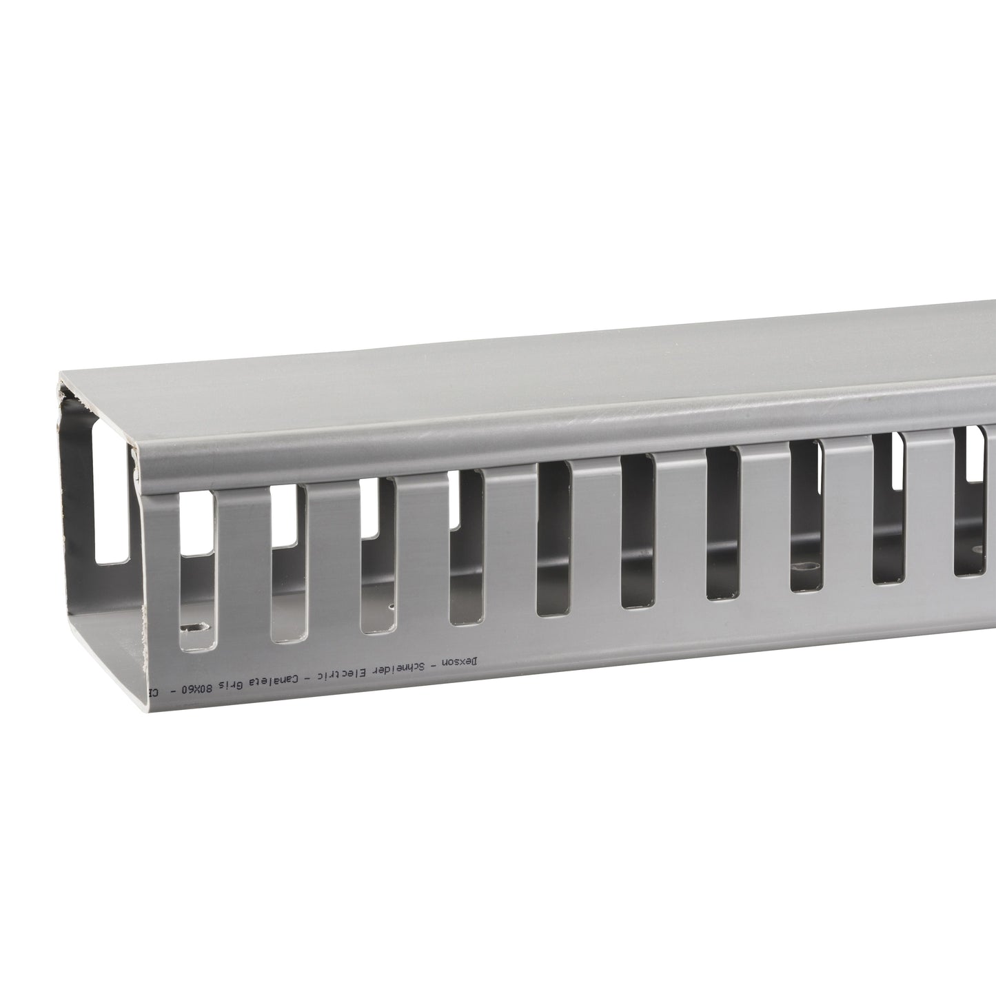 CANALETA RANURADO GRI Schneider DXN10112 Tienda EEGSA