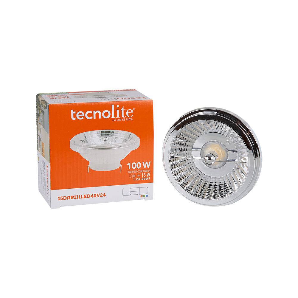 Lámpara LED TECNO LITE 15DAR111LED40V24 Tienda EEGSA