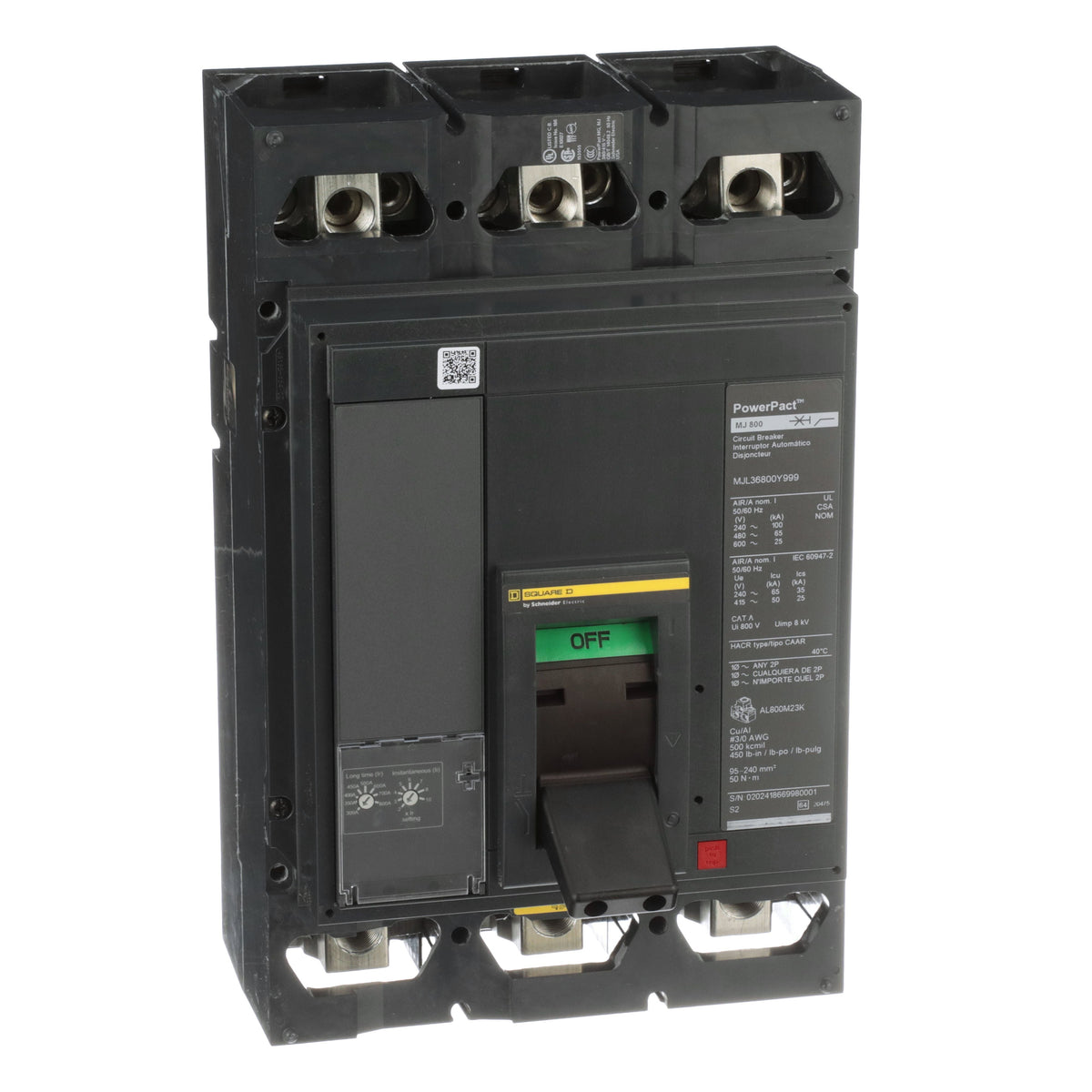 INTERRUPTOR PP M Schneider MGL36800E10 Tienda EEGSA