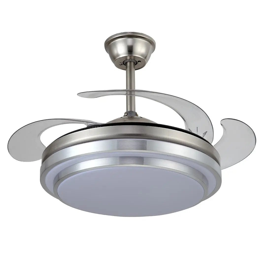 ABANICO NIQUEL CLASS ILUMINACION 5VTP09 Tienda EEGSA