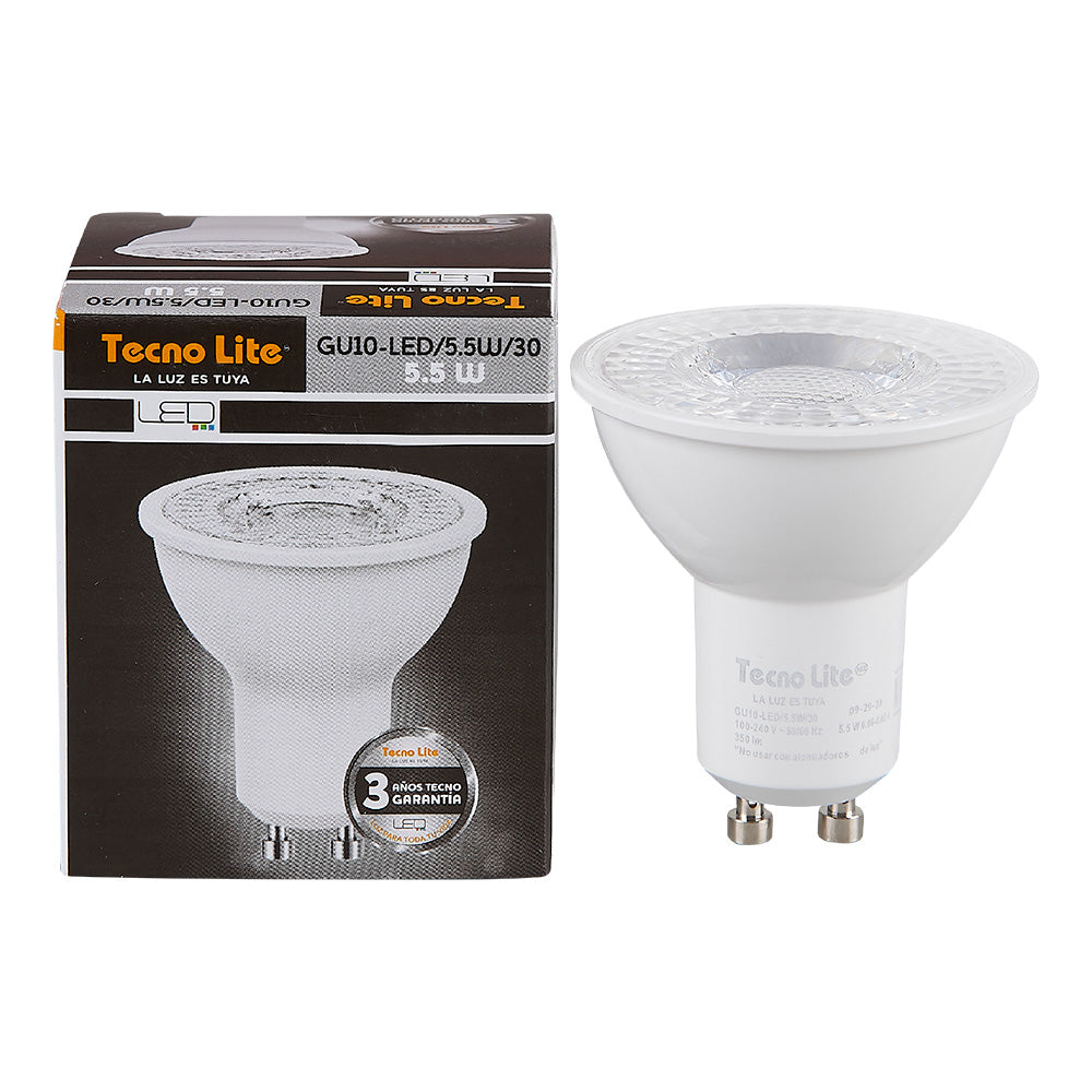 Lámpara LED TECNO LITE GU10-LED/5.5W/30 Tienda EEGSA