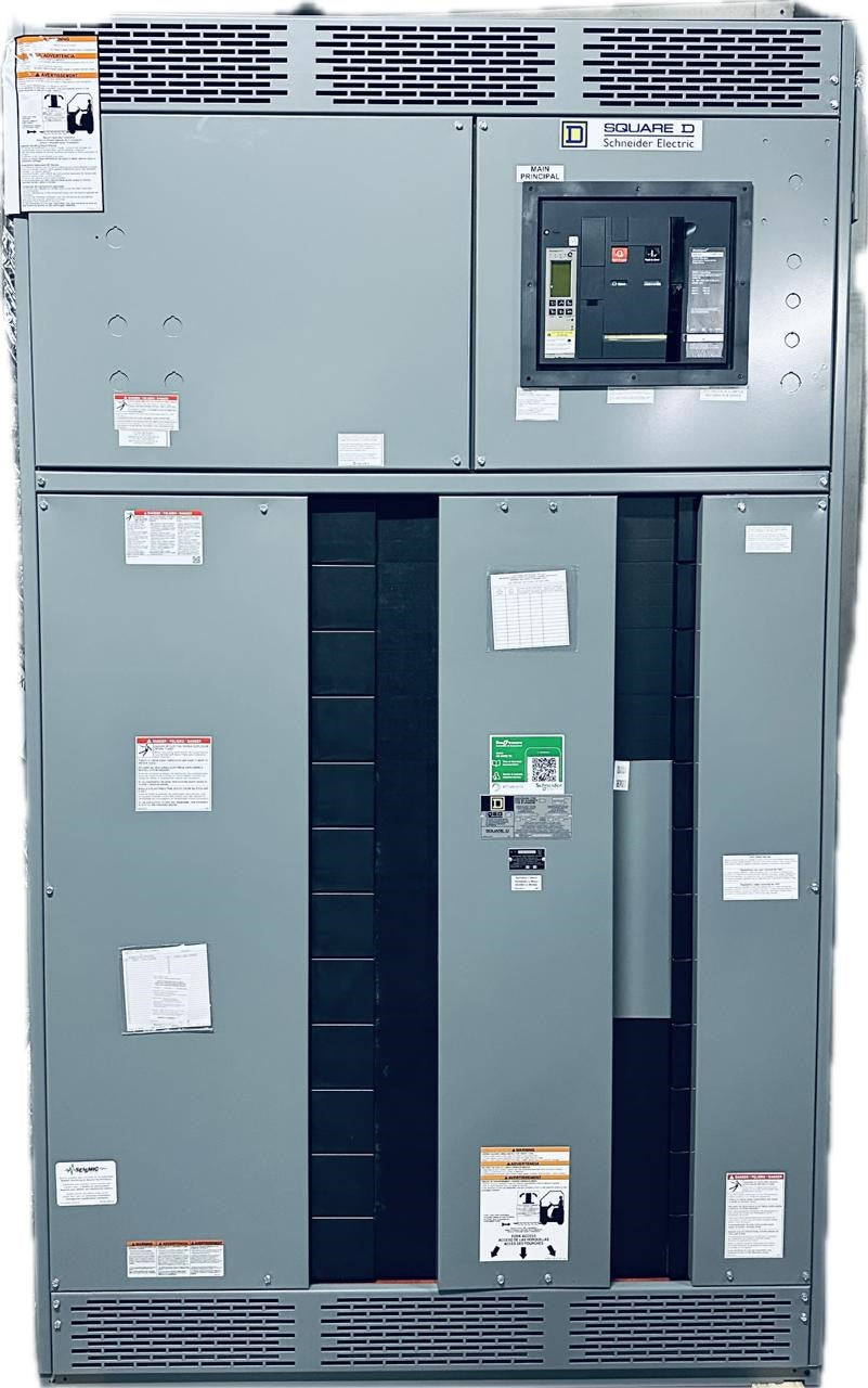 TABLERO AUTOSOPORTADO COMBO 1600A NW16, UM6P. 48F48D. SCHNEIDER QEDCF166XW Tienda EEGSA