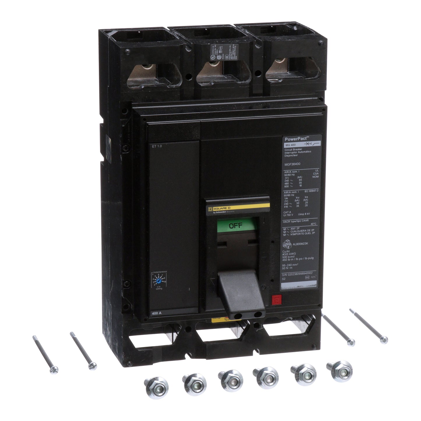 Interruptor PowerPact Schneider MGL36400