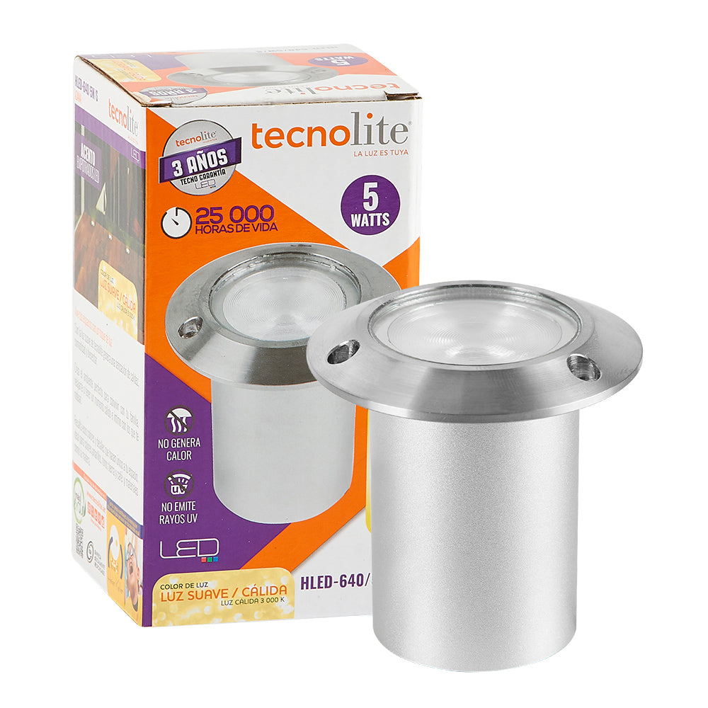 Luminario LED d TECNO LITE HLED-640/5W/S Tienda EEGSA