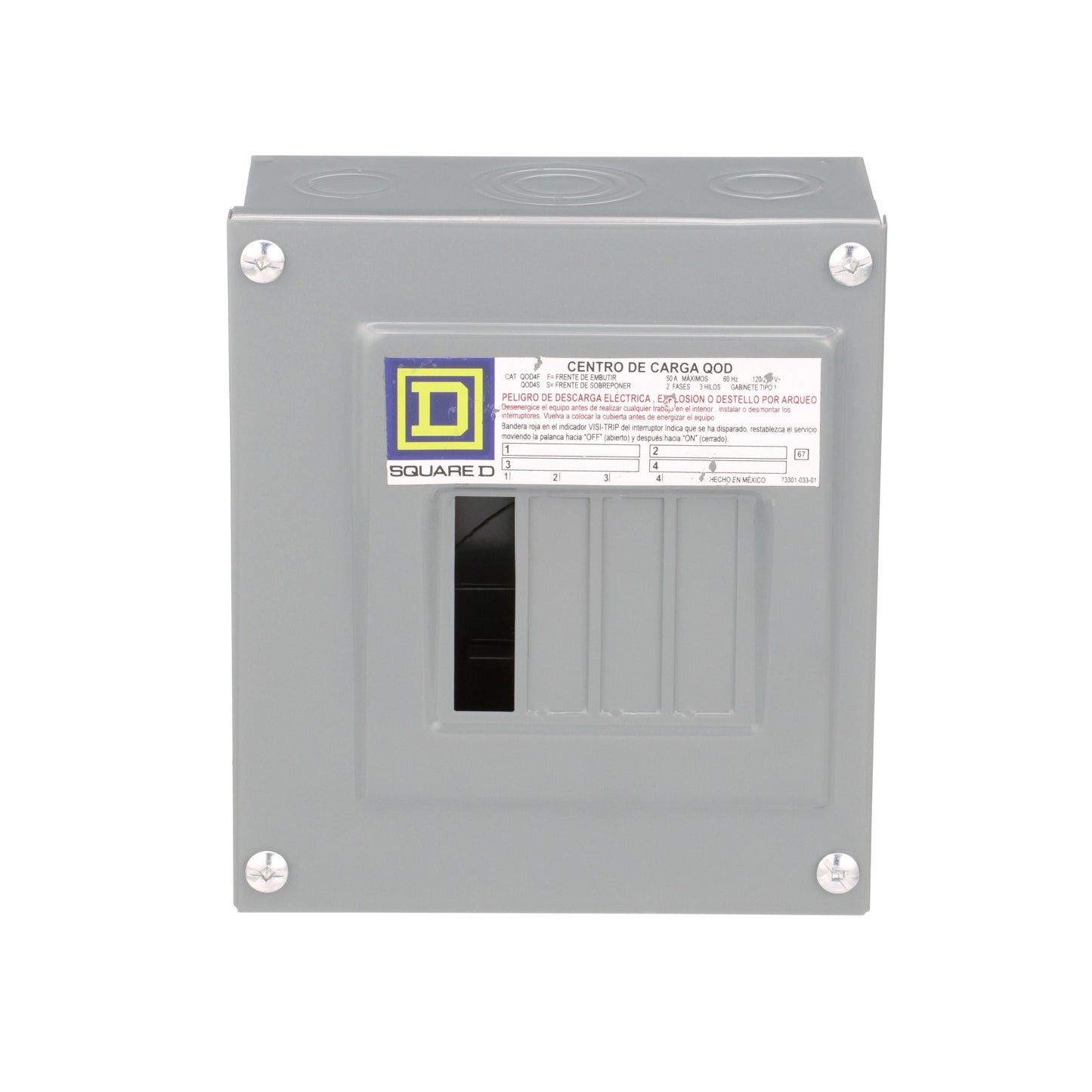 CENTRO DE CARGA Schneider QOD4S Tienda EEGSA