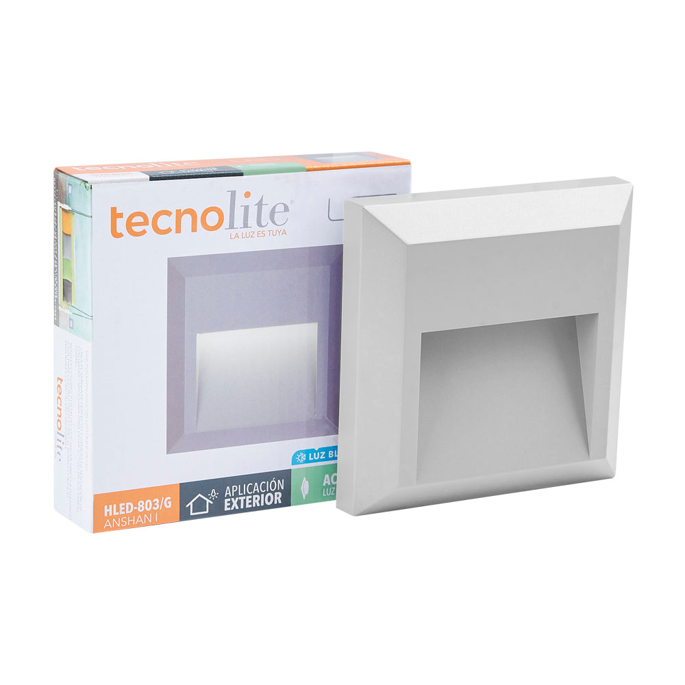 Luminario sobrepon TECNO LITE HLED-803/G Tienda EEGSA