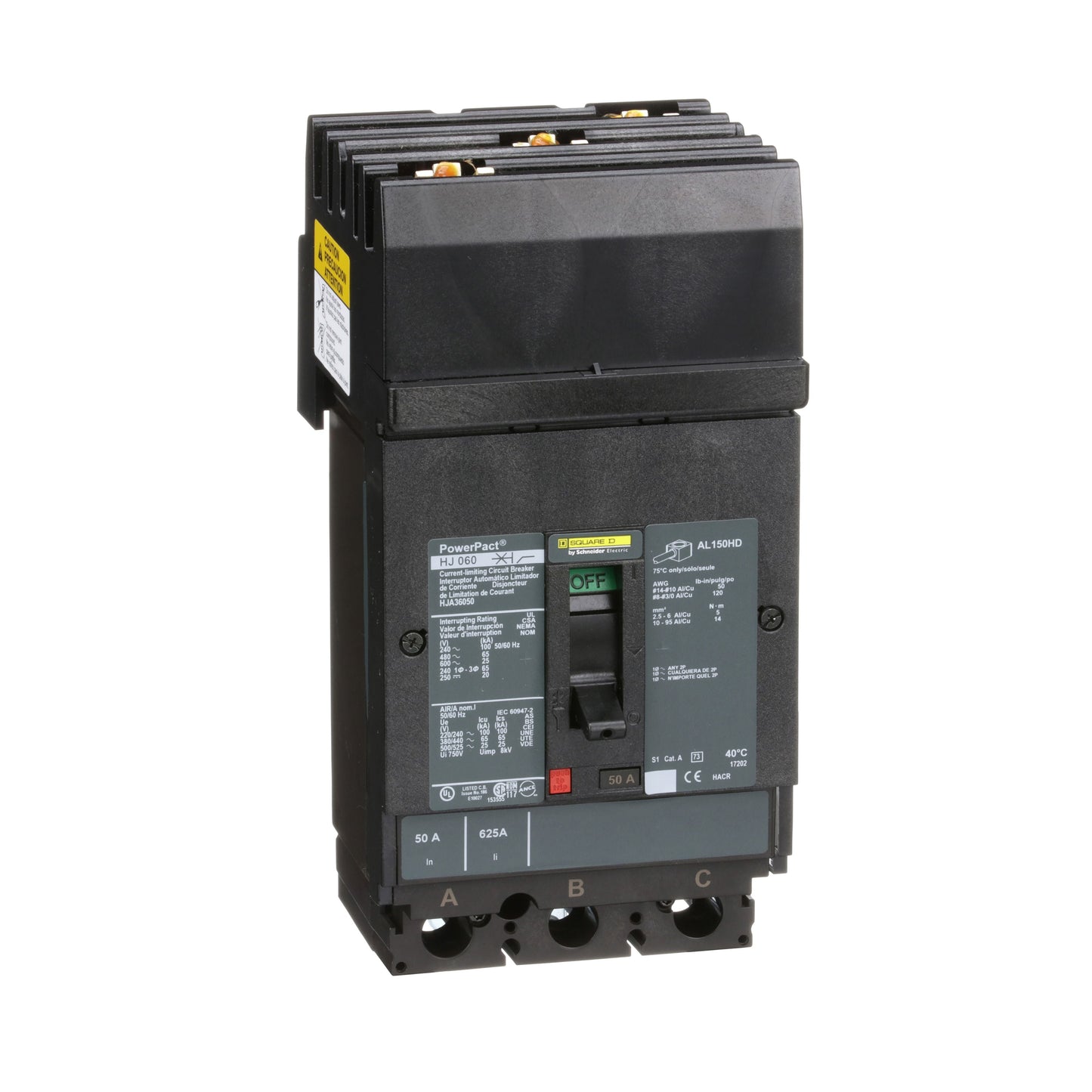 INTERRUPTOR 050A Schneider HJA36050 Tienda EEGSA
