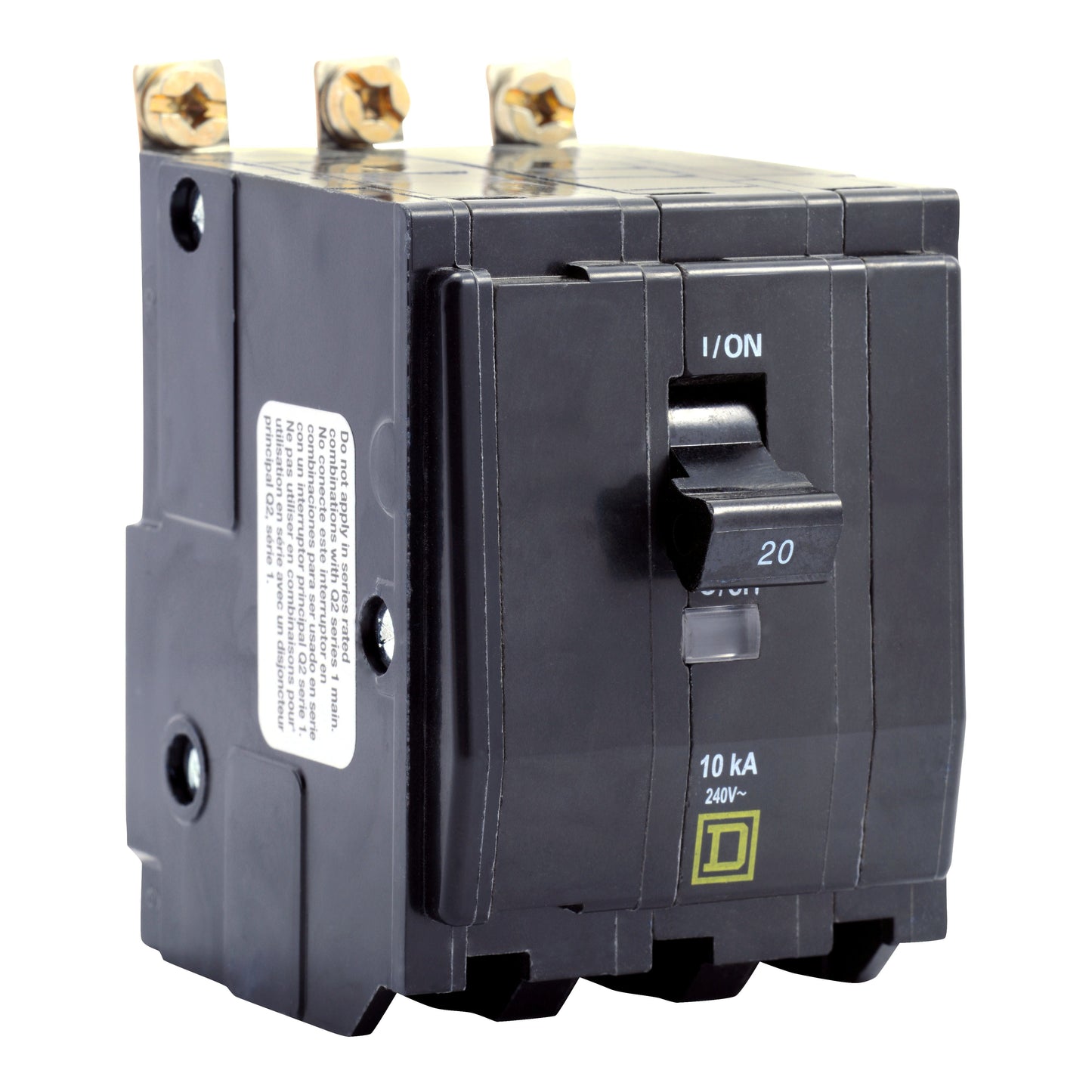 INT. 20 AMP. 3 POLOS Schneider QOB320 Tienda EEGSA