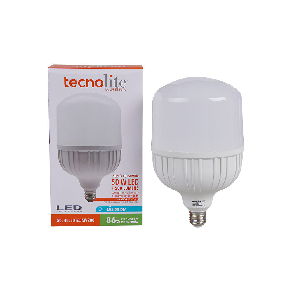 Lámpara Foco TECNO LITE 50LHBLEDT65MV200 Tienda EEGSA