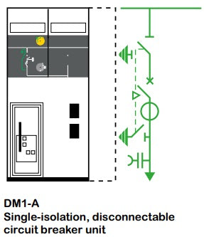 SM6 15kV DM1A SCHNEIDER SM615DM1ASFSM20 Tienda EEGSA