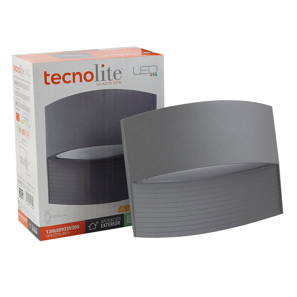Luminario exter TECNO LITE 13HLED922V30G Tienda EEGSA