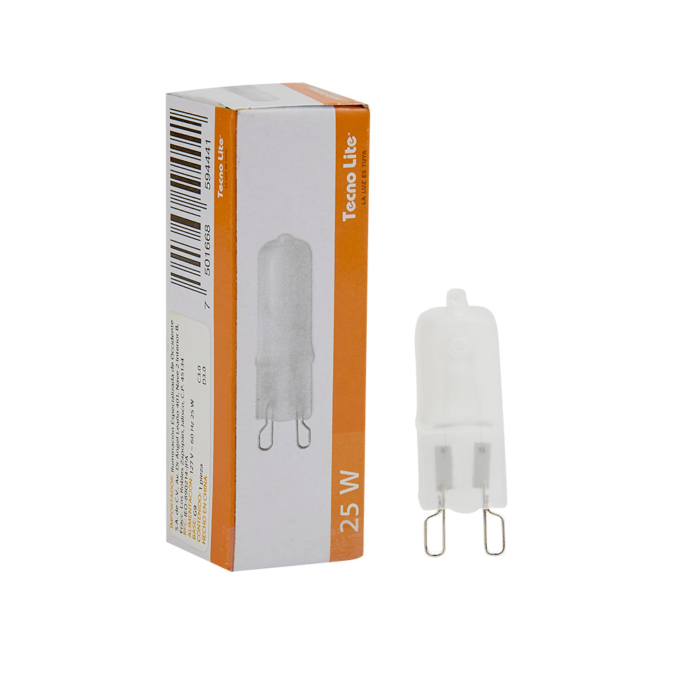 Focos Halogeno Ampolle TECNO LITE G9-60W Tienda EEGSA