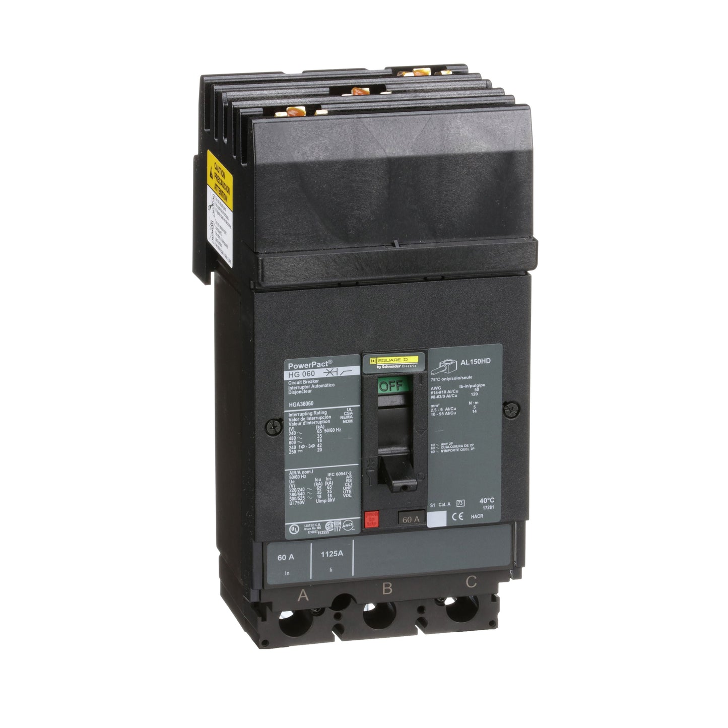 INTERRUPTOR 60A Schneider HGA36060 Tienda EEGSA