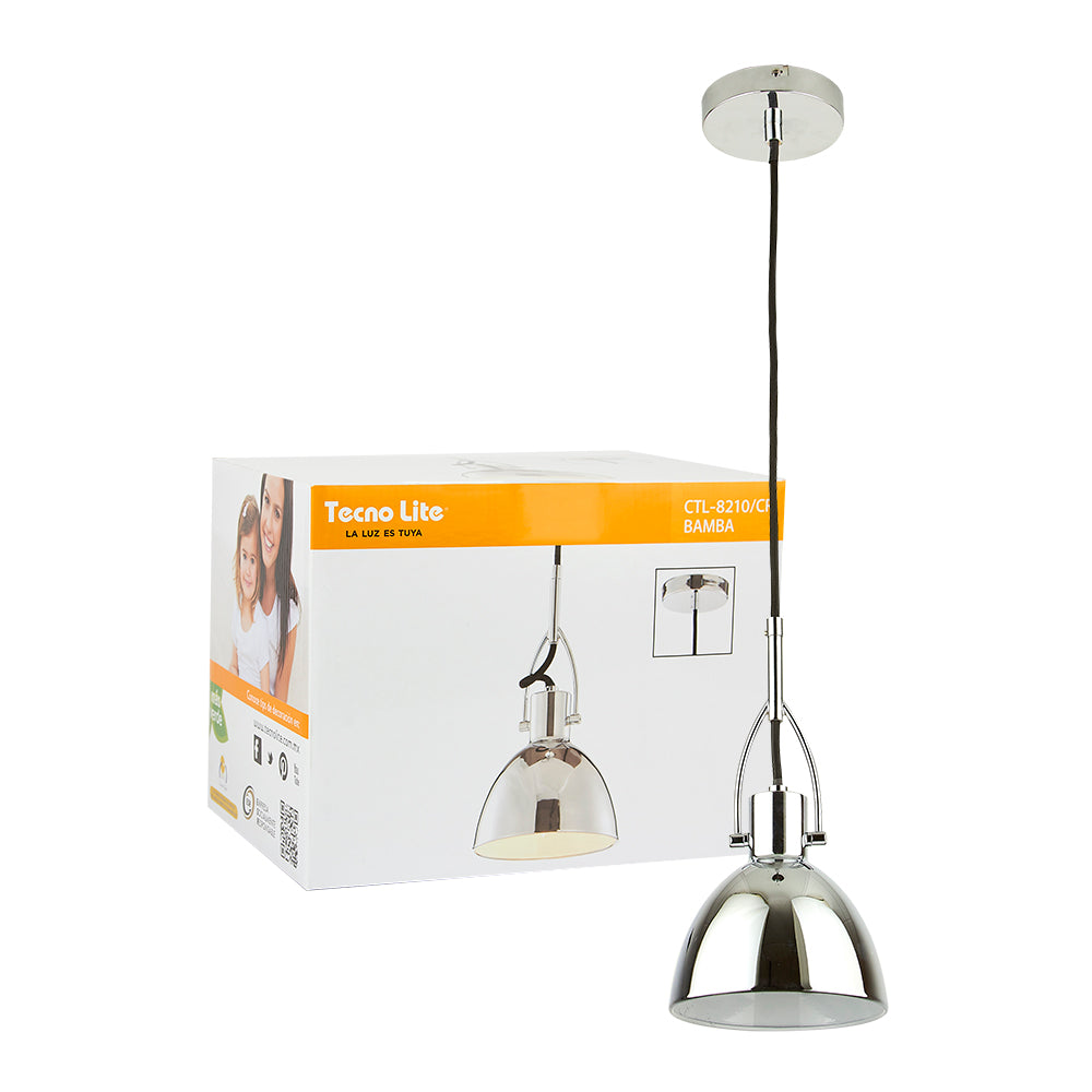 Luminario Colgant TECNO LITE CTL-8210/CR Tienda EEGSA