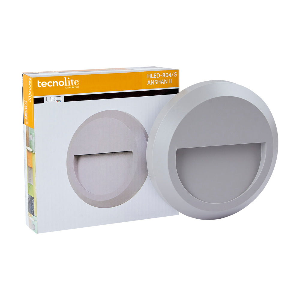 LUMINARIA LED PARE TECNO LITE HLED-804/G Tienda EEGSA