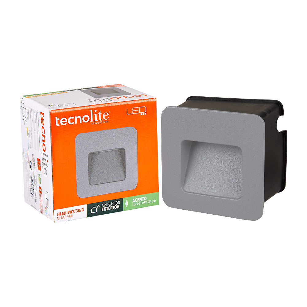 Lámpara exterio TECNO LITE HLED-907/30/G Tienda EEGSA