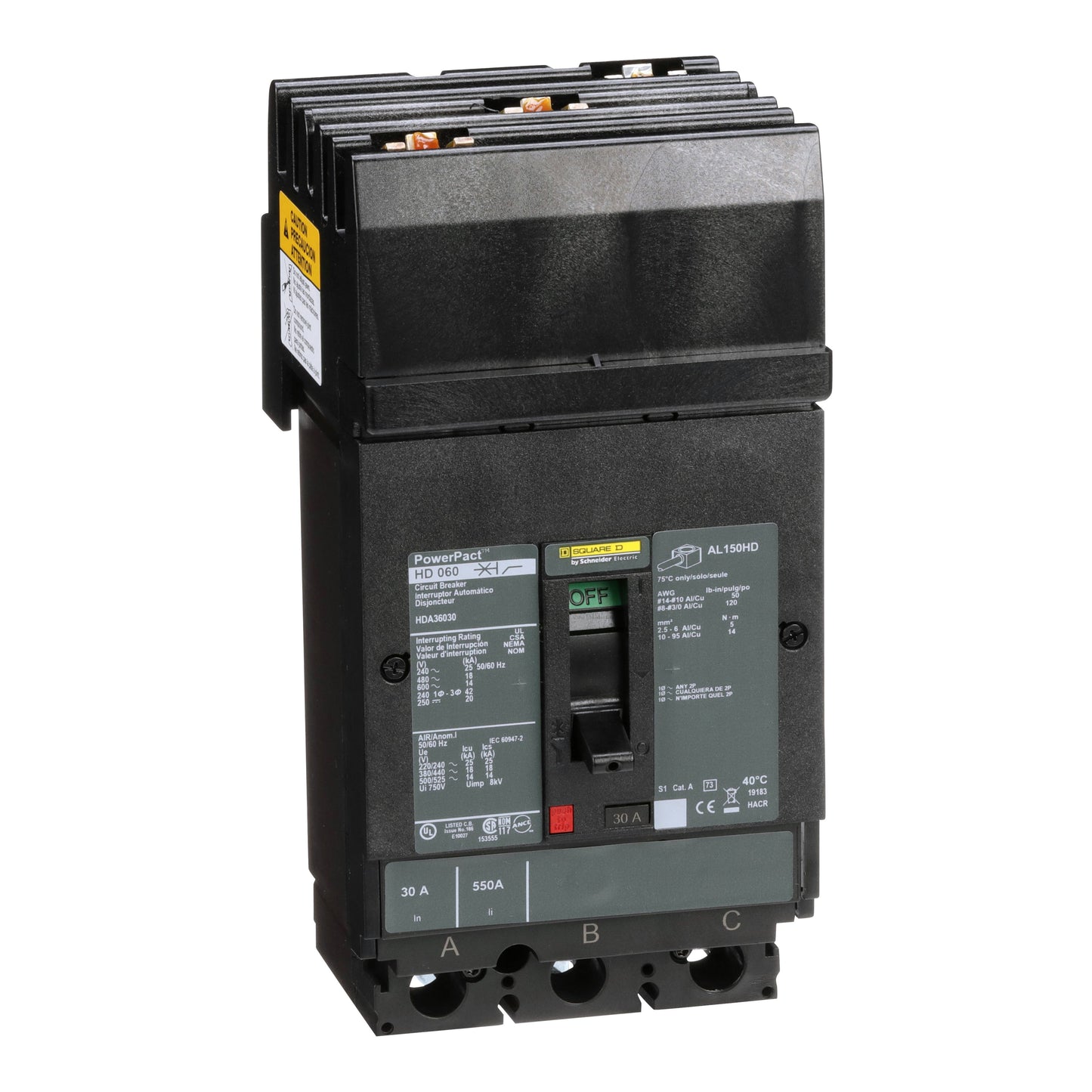 INTERRUPTOR 030A Schneider HDA36030