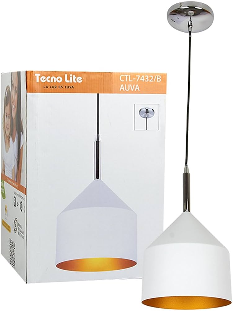 Luminario Colgante TECNO LITE CTL-7432/B Tienda EEGSA
