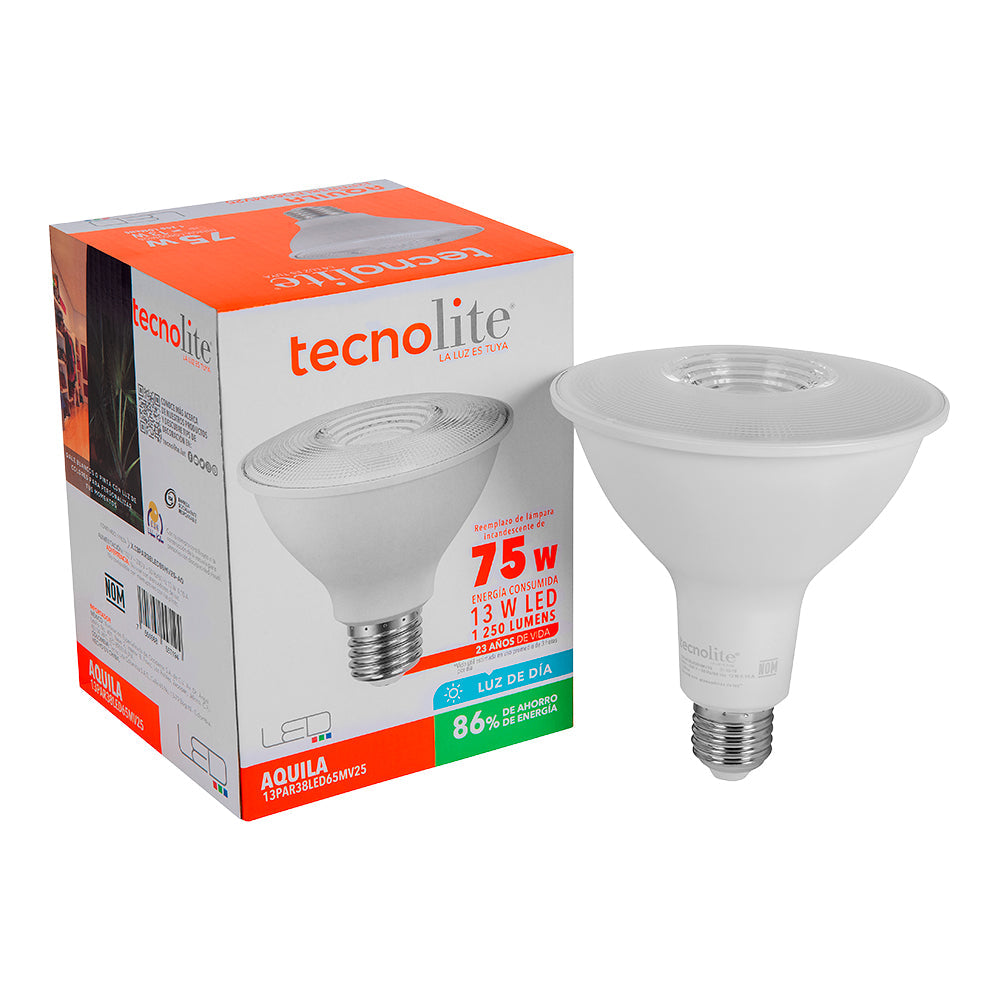 Lámpara Foco TECNO LITE 13PAR38LED65MV25 Tienda EEGSA