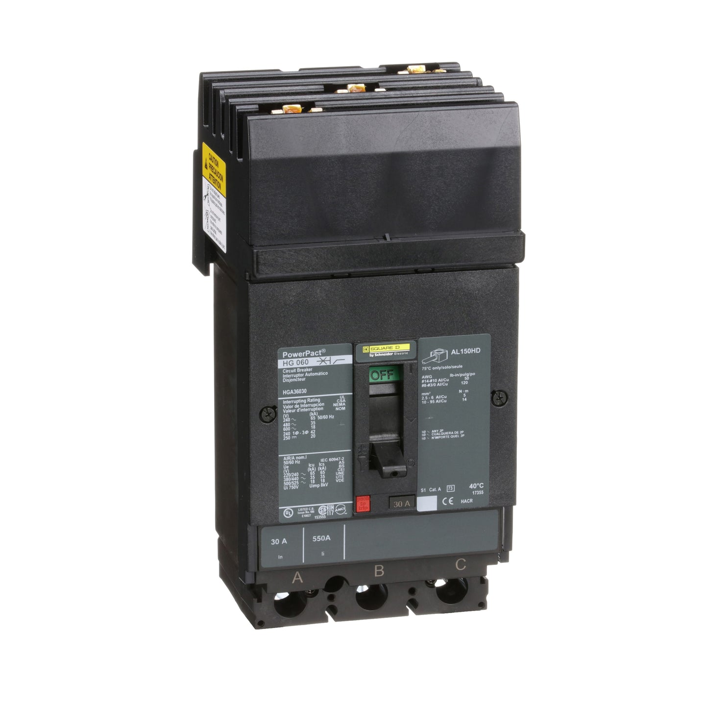 INTERRUPTOR 30A Schneider HGA36030