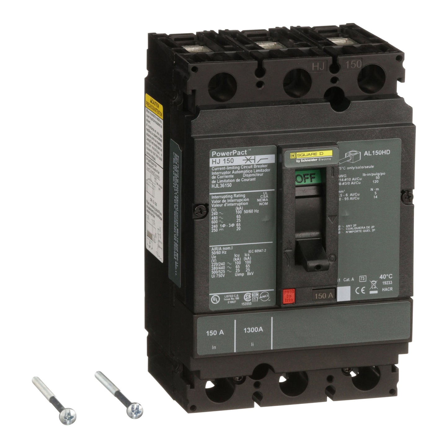 INTERRUPTOR 150A MCP Schneider HJL36150