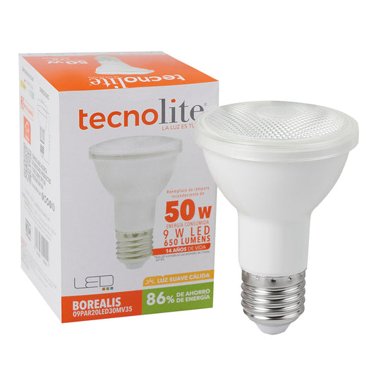 Foco PAR20 L TECNO LITE 09PAR20LED30MV35