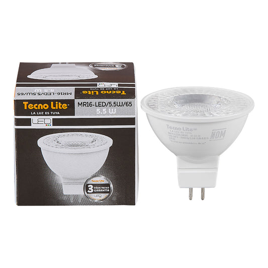 Foco MR16 LE TECNO LITE MR16-LED/5.5W/65