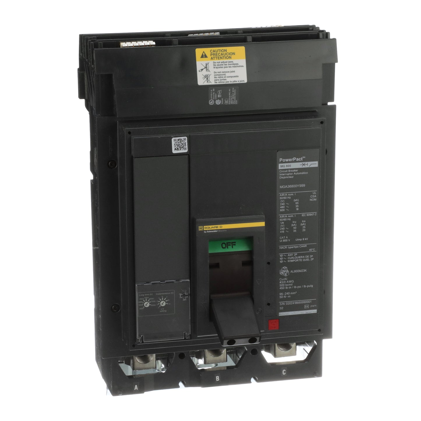 INTERRUPTOR Schneider MGA36800E10