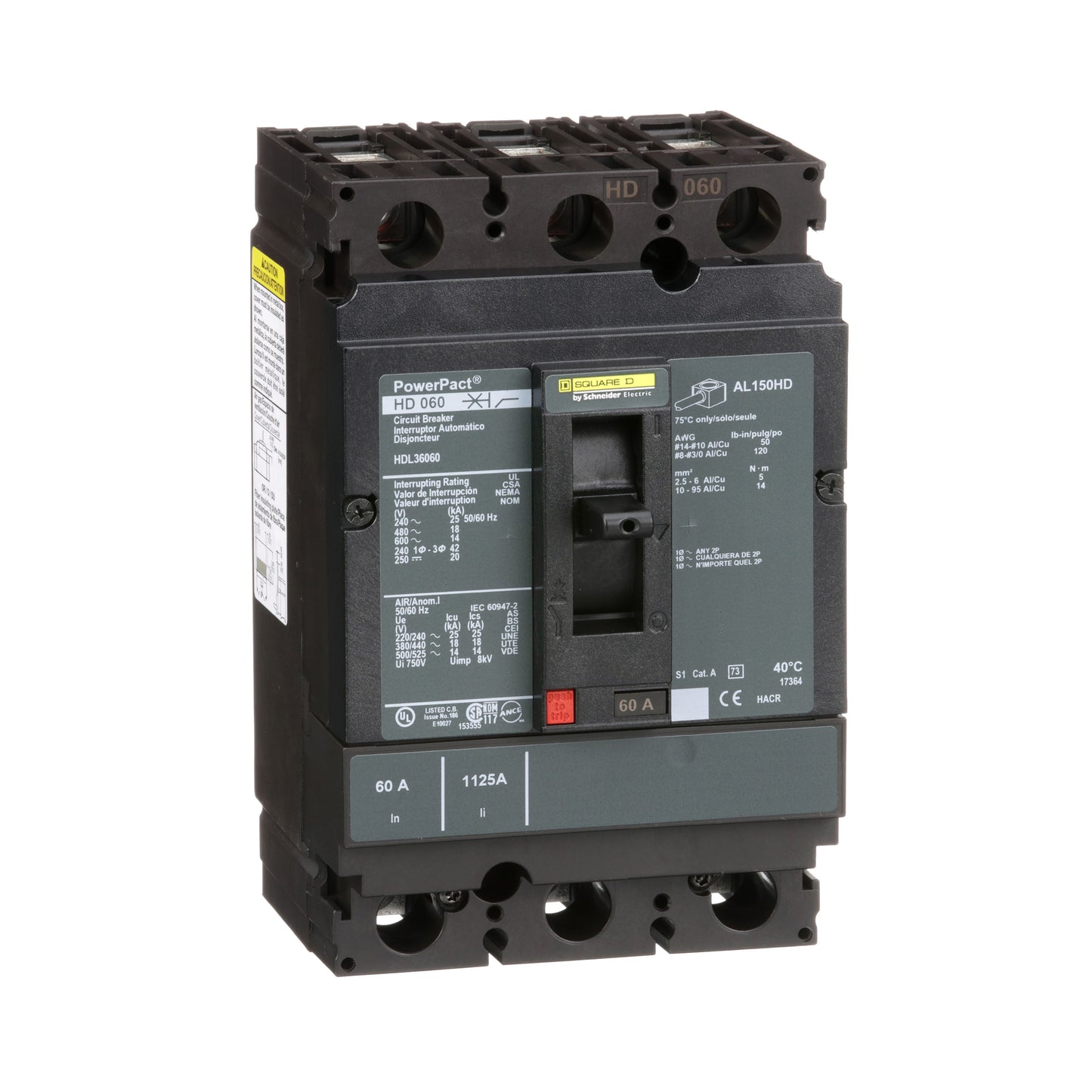 INTERRUPTOR 060A Schneider HDL36060