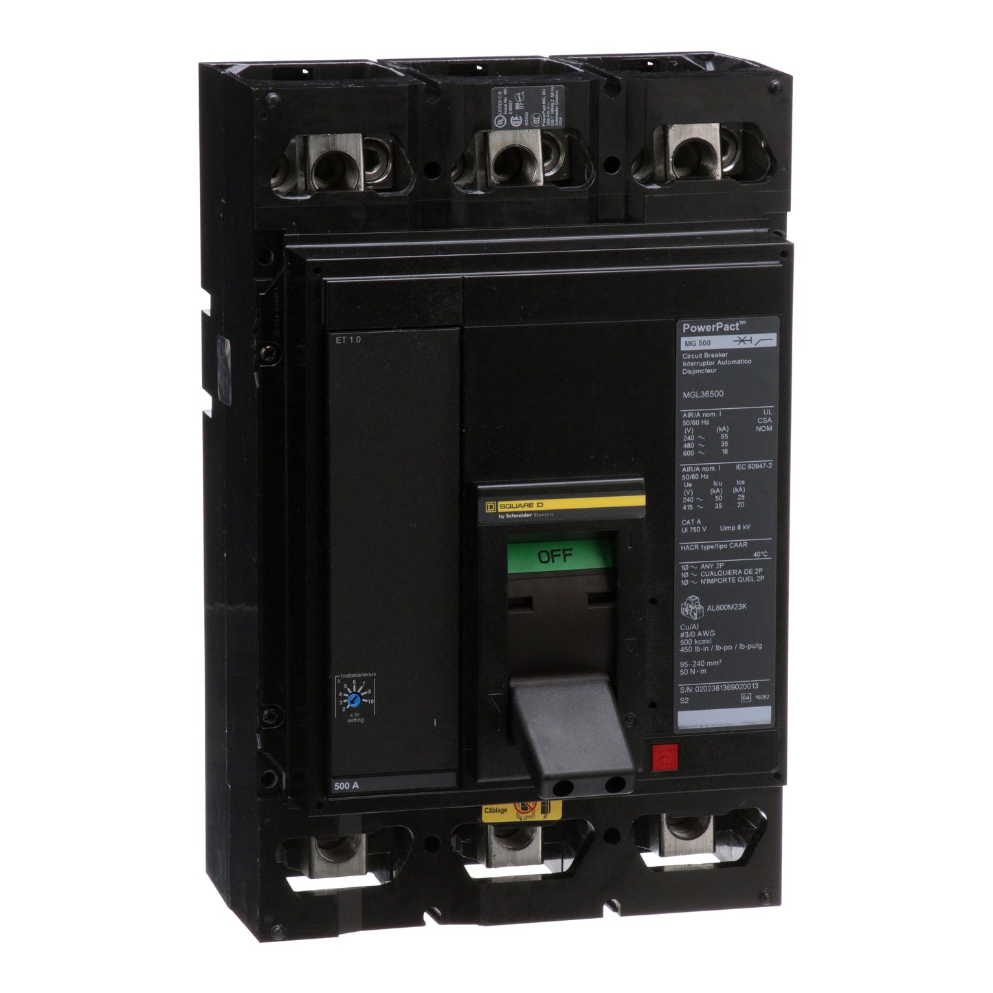 Interruptor en caja M Schneider MGL36500
