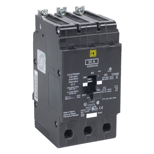 INTERRUPTOR  3P 50 A  Schneider EDB34050