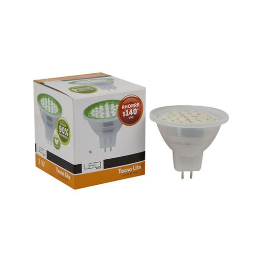 Foco MR16 LE TECNO LITE MR16-SMDLED/3WVE